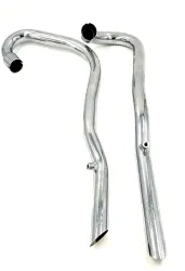 Triumph TR6C 650CC  Exhaust Pipes High Level P/ Unit L/ Hside Uk Made. 71-0022/2…