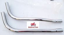 BSA  A75 Rocket 3 MkII, Exhaust Pipes, 1971 on, 71-2455 71-2457, UK Made