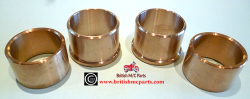 Fork Bushes, BSA Bantam B175 D14 (Set off 4) Part Nos.97-3775/6 MADE IN ENGLAND