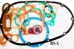  Gasket Set BSA B44 Complete With Copper Head Gasket -BSA 332