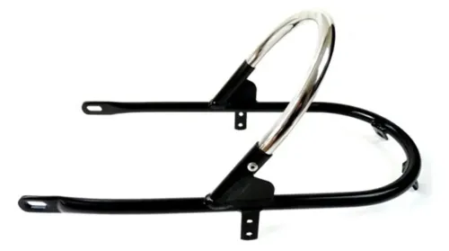 BSA B25 B50, Triumph T25:Grabrail  Black /Chrome Part No.83-3174 1971-73.UK Made