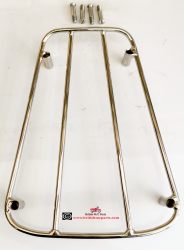 82-3917 Triumph Petrol Tank Parcel 2 Bar Grid Rack c/w SS Screws 6T T120 5TA T100