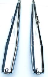Triumph T140 Bonneville ,T150 Cigar Silencers 1973-82 71-4159 71-3723