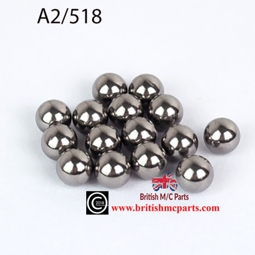 Norton ES2, Model 7 19 Inter (Long Roadholder) Steering Bearings A2/518