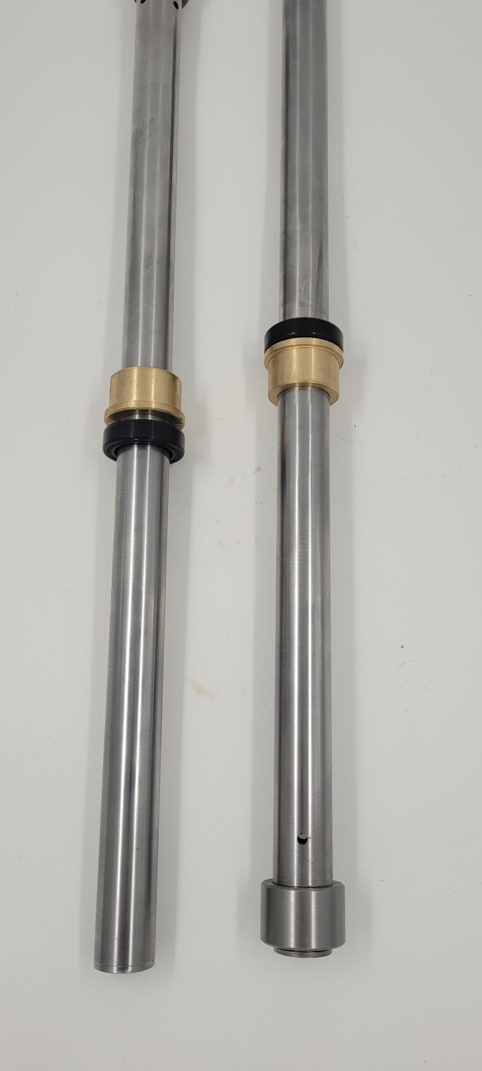 AJS Matchless Fork Stanchions, with bushes 013348 016322 1 1/8" UK Made